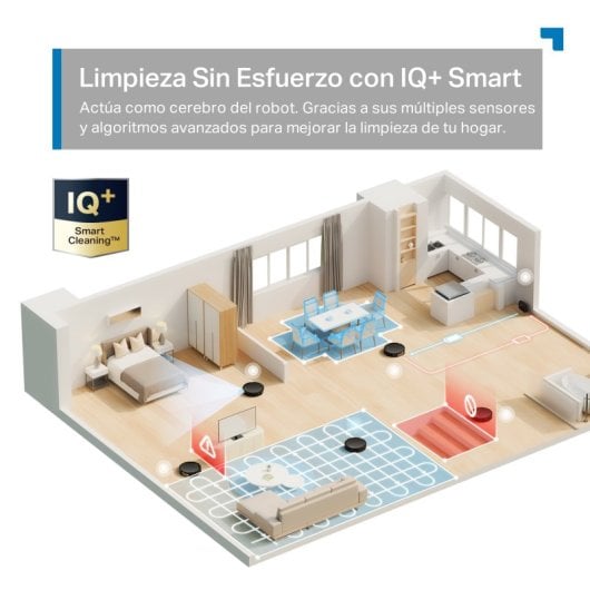 Robot Aspirador TP-Link Tapo RV20 Max mopa integrada 5300Pa Navegación LiDAR WiFi