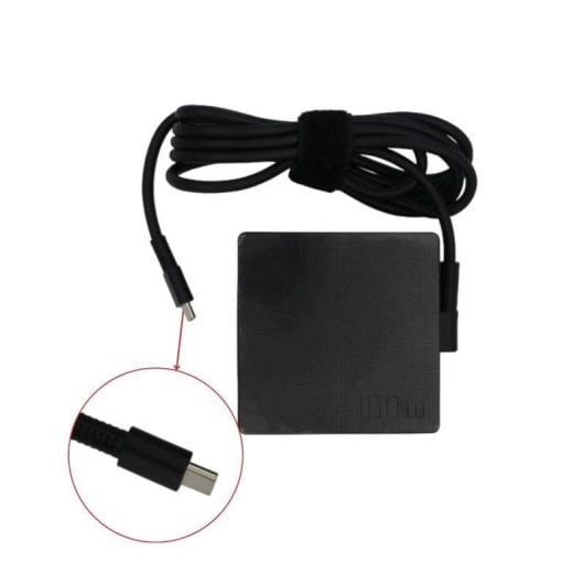 Ladegerät Multivolt USB-C 100W Schwarz Voltistar für Laptops