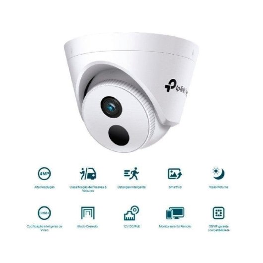 Cámara IP TP-Link VIGI C440I 4MP Visión Nocturna Interior Detección IA
