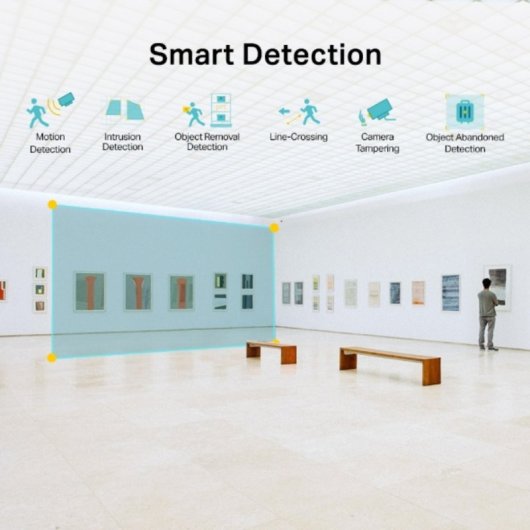 Cámara IP TP-Link VIGI C420I 2MP Full HD detección humana IR PoE lente 2.8 mm