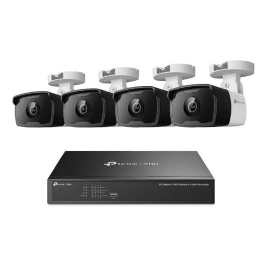 Überwachungskamera TP-Link VIGI NK8P-B434I 3MP Nachtsicht Außen KI-Erkennung NVR-Recorder