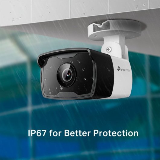 Telecamera IP TP-Link VIGI C340I 4MP QHD PoE per esterni AI IR 4mm IP67 Miglioramento SmartVid