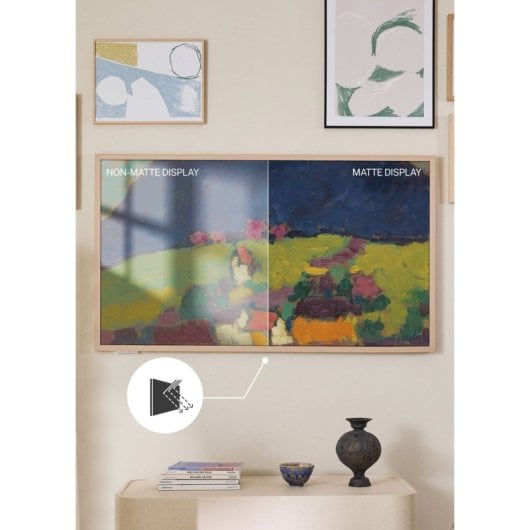 Create QLED 55? 4K Mate Dolby Atmos Vision Marcos Intercambiables Smart TV