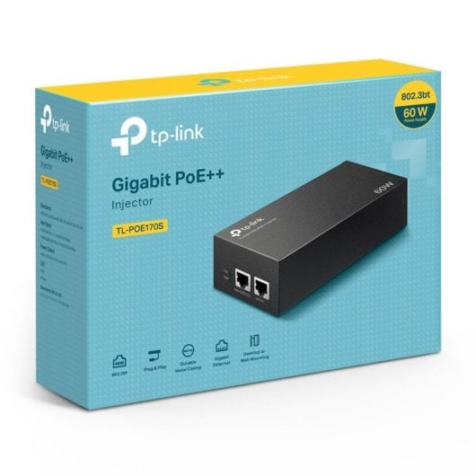 Übersetzungsanfrage: „Poe-Injektor Tp-link Tl-poe170s – 60 W zur Stromversorgung Ihrer Netzwerkgeräte mit hohem Energieverbrauch – Plug-and-Play, stabile und sichere Stromversorgung – kompakt und effizient – Amazon.fr