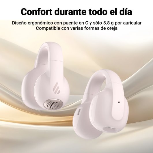 Edifier Open-Ear-Kopfhörer mit kabellosem Bluetooth 5.4, AI-Geräuschunterdrückung und Mikrofon