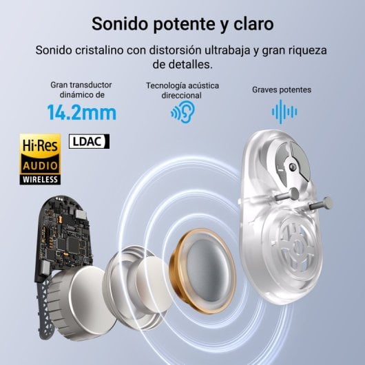 Casque sans fil Bluetooth 5.4 Edifier avec suppression du bruit par IA et microphone