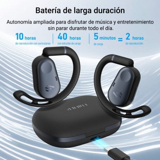 Casque sans fil Bluetooth 5.4 Edifier avec suppression du bruit par IA et microphone
