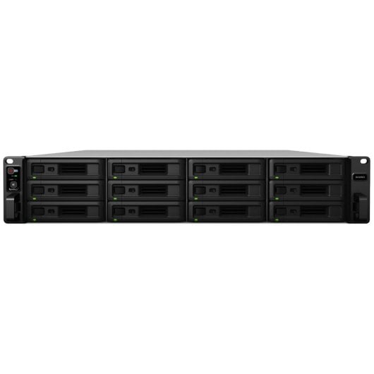 Synology SA3200D NAS 12 Baías 2U Xeon D 8GB DDR4 até 192TB Redundância Hardware Modular