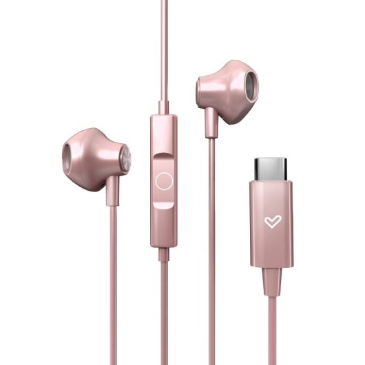 Auriculares Energy Sistem con cable USB Tipo C, micrófono y aislamiento acústico