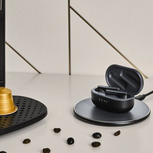 Auriculares Energy Sistem inalámbricos Bluetooth con sensor de proximidad y carga Qi