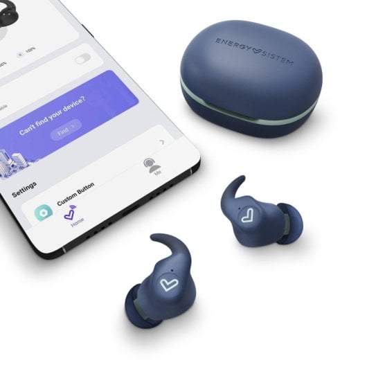 Auriculares Energy Sistem inalámbricos True Wireless Stereo Bluetooth 5.3 con micrófono y resistencia IPX5
