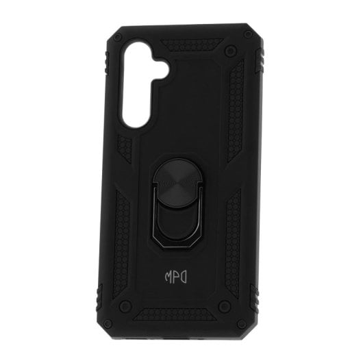 Max Power Digital Magnetic Case für Samsung Galaxy A34, Schwarze drehbare Ringhülle