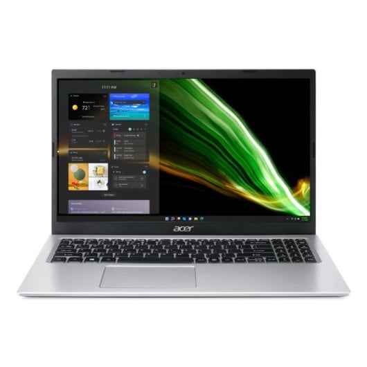 Portátil Acer Aspire 1 A115-32 15,6″ Intel Celeron N4500 4GB 128GB eMMC Wi-Fi 6 HDMI Prata