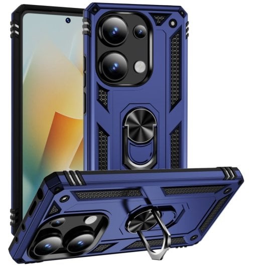 Max Power Digital Magnetic Case für Xiaomi Redmi Note 13 Pro 4g Hülle mit drehbarem Ring