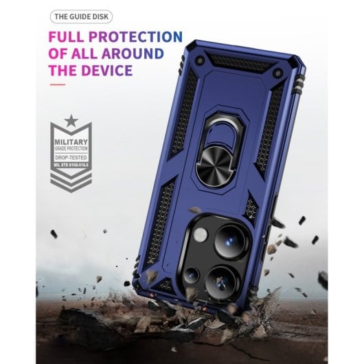Max Power Digital Magnetic Case für Xiaomi Redmi Note 13 Pro 4g Hülle mit drehbarem Ring