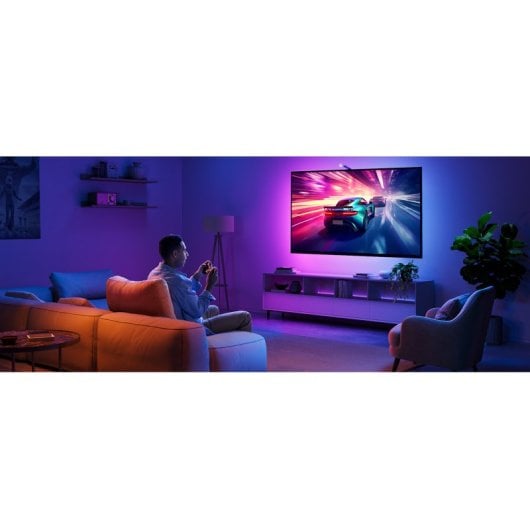Govee 3 Lite TV-Hintergrundbeleuchtung RGBICW Fischaugenkorrektur 2,4 m 612 lm Alexa Wi-Fi IP44