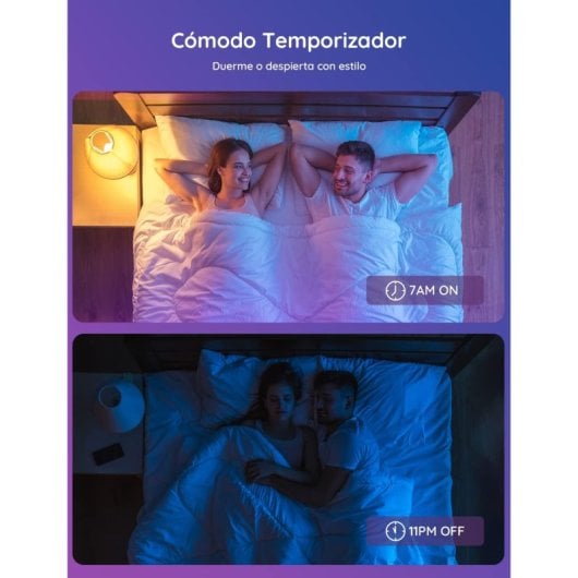 Ampoule LED Govee E27 RGBWW 800 lm, compatible Wi-Fi, Bluetooth, Alexa et Google Assistant, 9 W