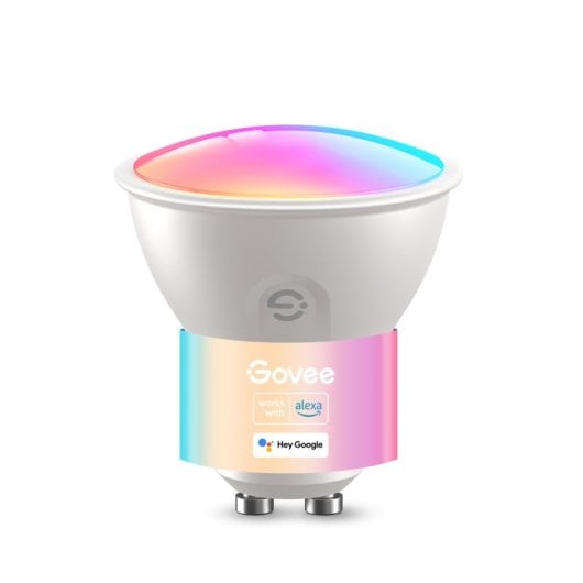 Ampoule Govee H600D RGBWW GU10 16 millions de couleurs 400 lm Wi-Fi/Bluetooth, lot de 2