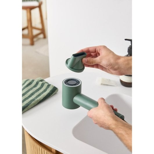 Secador de pelo Create 1800W Frizz-Free Iones negativos 2 temperaturas Boquilla magnética