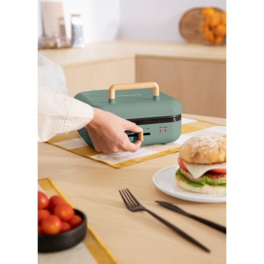 Sandwichera Create doble placa control temperatura antiadherente 60-200ºC