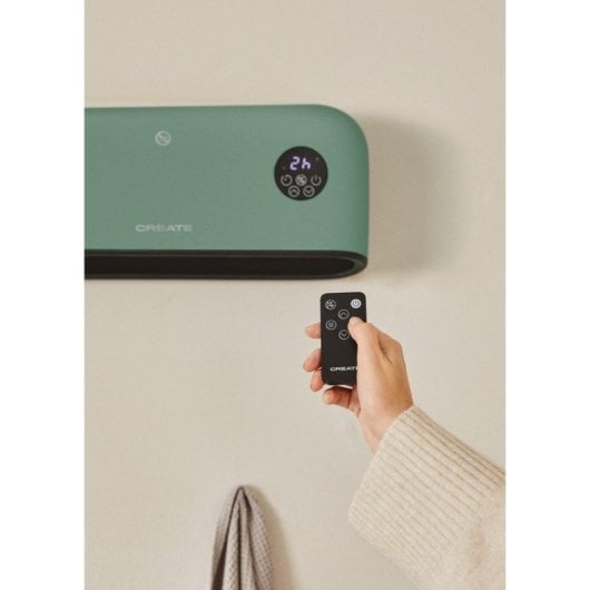 Toallero cerámico Create PTC control smart 2000W doble potencia WiFi protección IP22