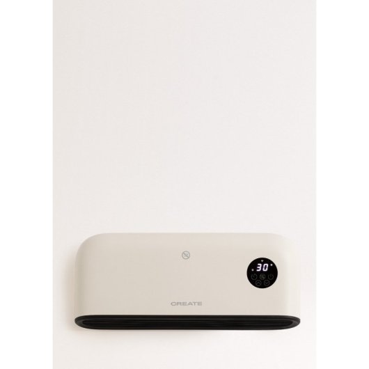 Toallero calefactor Create PTC WiFi 2000W control app y detector ventanas abiertas