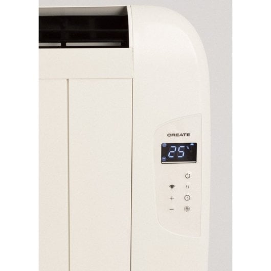 Convector eléctrico Create 1500W WiFi, termostato, temporizador y seguridad avanzada
