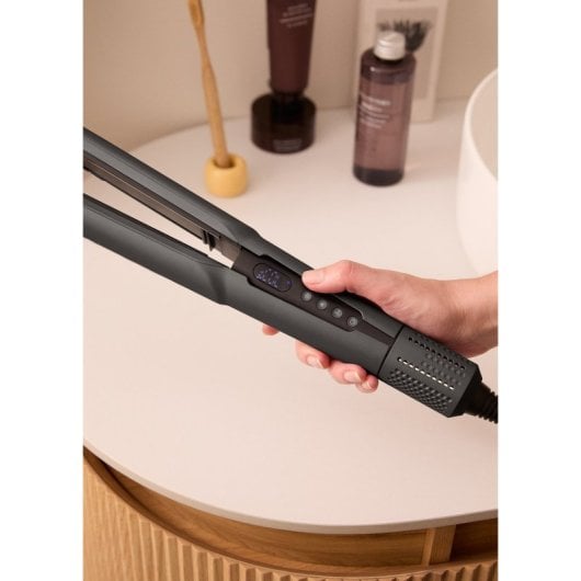 Plancha de Pelo Create Apta Mojado Secado Rápido Iones LCD 160ºC 3 Velocidades
