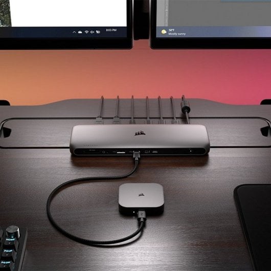 Corsair EX400U USB4 SSD Externo 1TB USB-C Thunderbolt 4 hasta 4.000MB/s Formato Portátil Pequeño