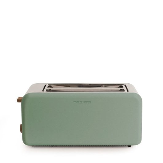 Tostadora Create Retro XL 1500W doble ranura extra ancha controles avanzados