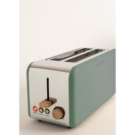 Tostadora Create Retro XL 1500W doble ranura extra ancha controles avanzados