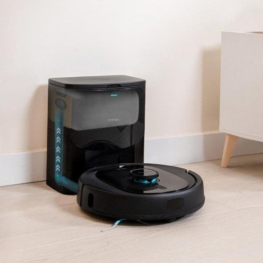 Cecotec Conga 8290 Immortal Ultra Power Home Genesis Robot Aspirador con Autovaciado +  5 Bolsas 3L
