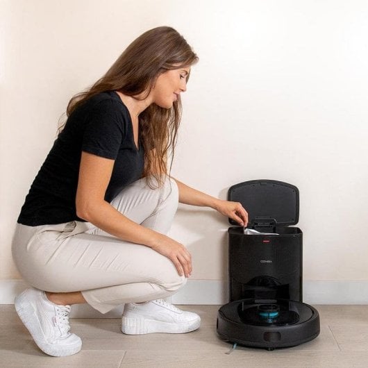 Cecotec Conga 8290 Immortal Ultra Power Home Genesis Robot Aspirador con Autovaciado +  5 Bolsas 3L
