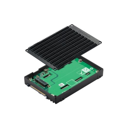Adaptateur Qnap Drive Qda-ump4 pour ajouter un disque dur SATA à votre Qnap Nas. Vitesse de transfert jusqu&#39;à 6 Gbits. Compatible avec les disques durs 2,5 et 3,5. Optimisez votre stockage avec Qda.&quot;