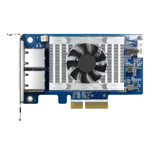 Placa de expansão Qnap Qxg-10g2t-x710 para 2 portas 10gbe Rj45 Pcie