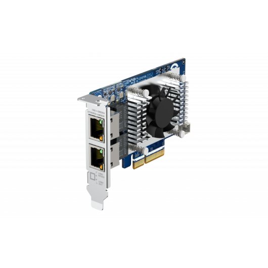Tarjeta de Red QNAP QXG-10G2TB PCI Express 10GbE Doble Puerto Alámbrico