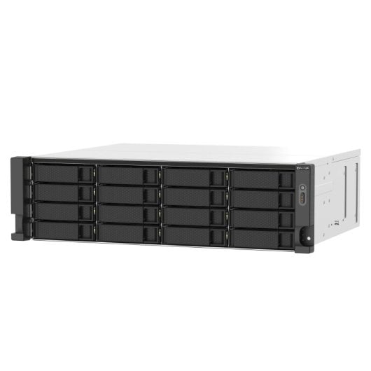 NAS QNAP en rack 16 Go DDR4 Ryzen Embedded V1500B 2 x 2,5 GbE PCIe M.2/10 GbE TS-1673AU-RP-16G