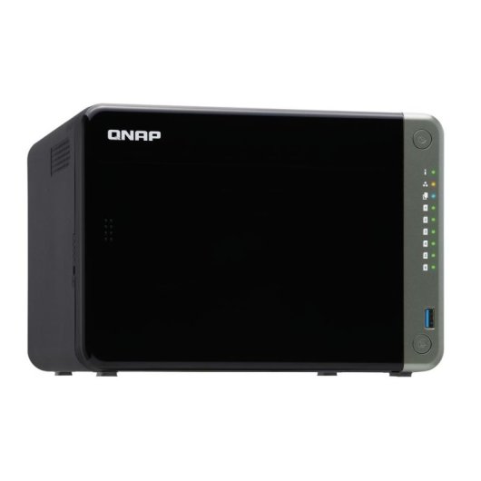 NAS QNAP TS-653D 6 baías Intel Celeron J4125 4GB DDR4 PCIe 2.5GbE HDMI 4K