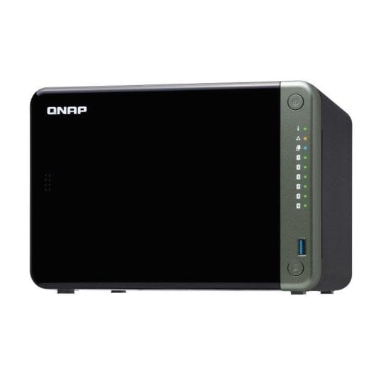 NAS QNAP TS-653D 6 baías Intel Celeron J4125 4GB DDR4 PCIe 2.5GbE HDMI 4K