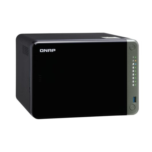 NAS QNAP TS-653D 6 baies Intel Celeron J4125 4 Go DDR4 PCIe 2,5 GbE HDMI 4K Virtualisation