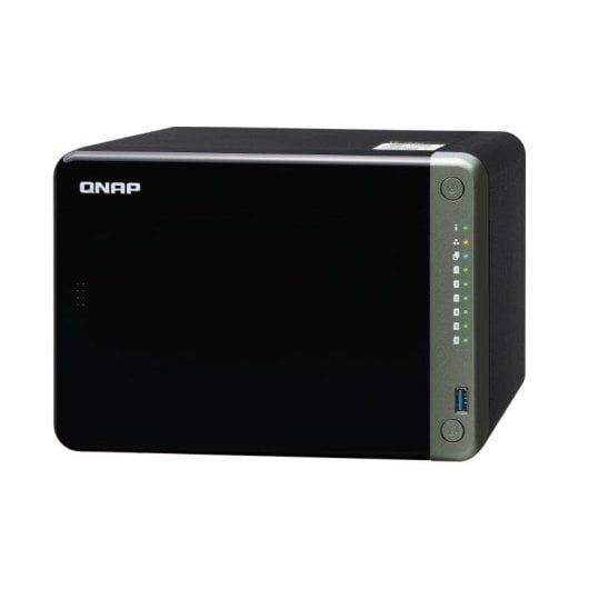 NAS QNAP TS-653D 6 baías Intel Celeron J4125 4GB DDR4 PCIe 2.5GbE HDMI 4K