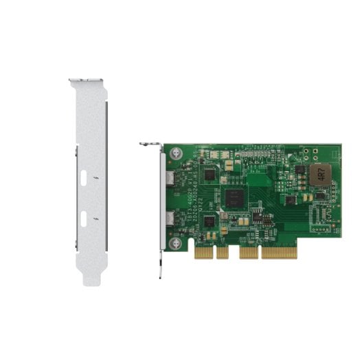 Carte d&#39;extension Qnap Qxp-t32p Thunderbolt 3 Pcie - Connectivité professionnelle rapide et fiable pour Mac et Windows. achetez maintenant !