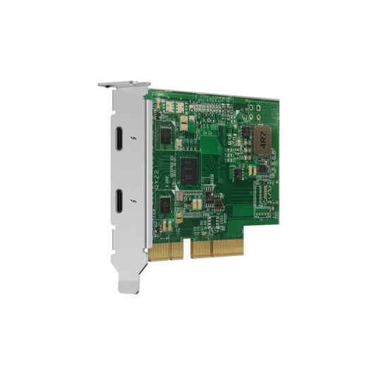 Carte d&#39;extension Qnap Qxp-t32p Thunderbolt 3 Pcie - Connectivité professionnelle rapide et fiable pour Mac et Windows. achetez maintenant !