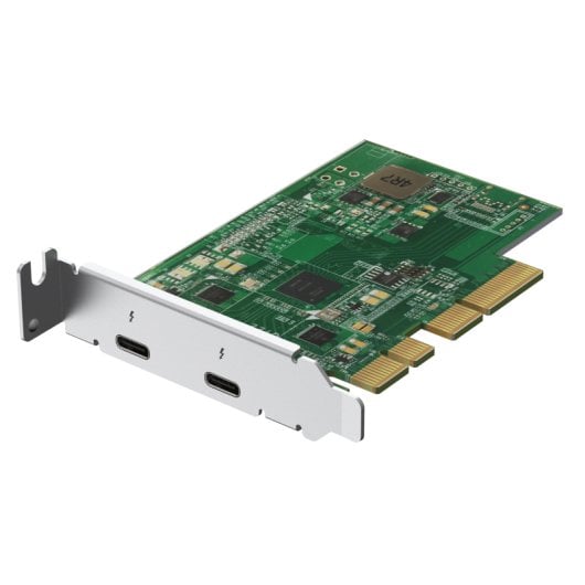 Carte d&#39;extension Qnap Qxp-t32p Thunderbolt 3 Pcie - Connectivité professionnelle rapide et fiable pour Mac et Windows. achetez maintenant !