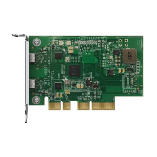 Carte d&#39;extension Qnap Qxp-t32p Thunderbolt 3 Pcie - Connectivité professionnelle rapide et fiable pour Mac et Windows. achetez maintenant !