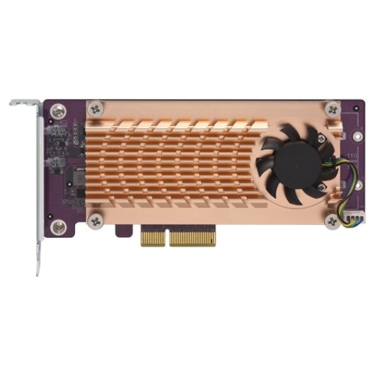 Qnap Extension de disque SSD Qnap Dual M.2 PCIe Pcie Gen2 (QM2-2P-244A)