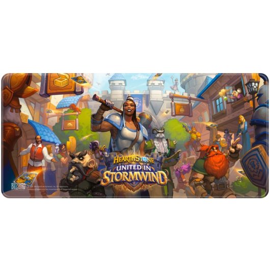 Mousepad FS Holding Ltd Ventormenta Hearthstone Textil Speed Goma Antideslizante Bordes Cosidos