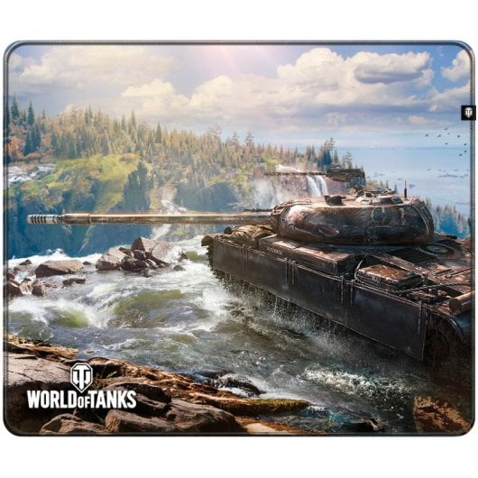 Mousepad FS Holding Ltd CS-52 LIS Mountain Fox Mediano Base Antideslizante Bordes Cosidos