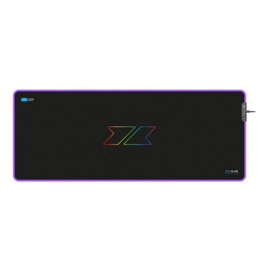 1Life gmp:slide Extended XL RGB Gaming-Mauspad, 900 x 350 mm, RGB-Beleuchtung, XL, rutschfest