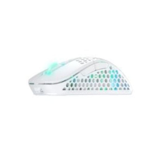 Ratón Cherry inalámbrico 19000 DPI RGB blanco diseño ergonómico para gaming